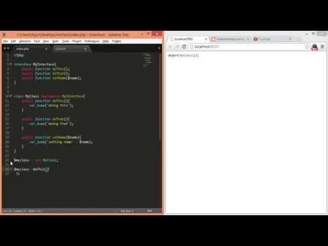 php oop interface   basic example