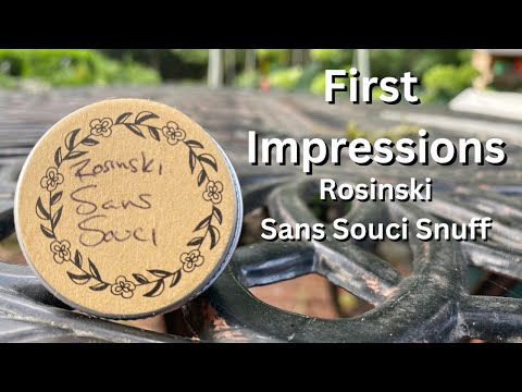 Rosinski San Souci Snuff : First Impressions! Sublime Blood Orange!!!