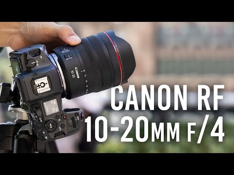 Canon RF 10-20mm f/4 L IS STM Lens (Canon RF) video