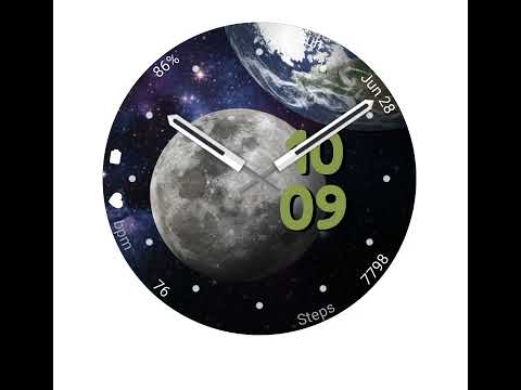 Moon (Animated) - Watch Face video thumbnail