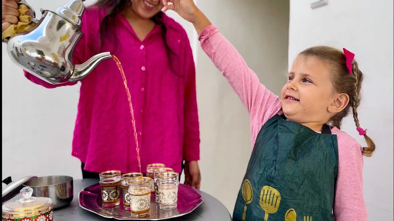 We Were Invited for Moroccan Tea… Then My 4-Year-Old Made the Cake 🇲🇦