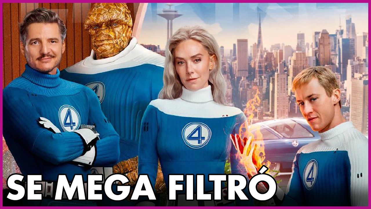 ¡SE FILTRÓ 4 Fantásticos First Steps, Será una Locura! ¡DOCTOR DOOM! – Marvel -