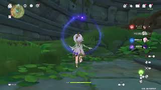【PS5版】【原神】育成素材や聖遺物を集める。