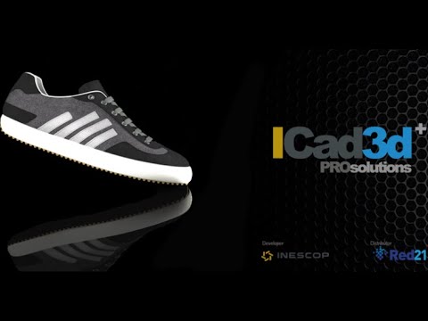 iCAD3D+ Pro 2018 Footwear Design Software Work All Windows 10-8-7 32Bit 64Bit