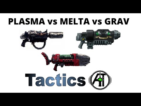 Melta vs Plasma vs Grav Guns - Space Marine Special Weapons Math Hammer and Tactics