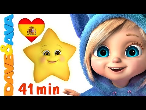 🌟  Сanciones Infantiles | Estrellita, ¿Dónde Estás? | Canciones Infantiles en Español | Dave y Ava 🌟 Video