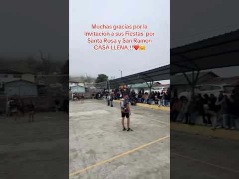 ¡CASA LLENA EN SANTA ROSA – CHUNCHI! ❤️🙌¡Qué hermoso recibimiento!