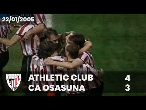 ⚽️ [Liga 04/05] J20 I Athletic Club 4 - CA Osasuna 3 I LABURPENA