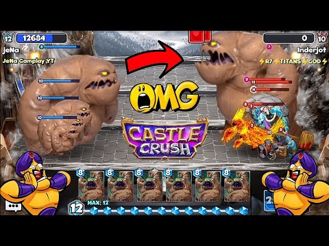 OMG 😱 Monster Size Mud Elements Rush Battle? Castle Crush