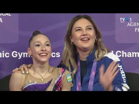 Anastasiya Sarantseva - Hoop Final - Junior World Championships 2023