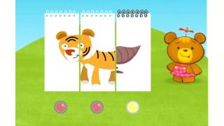 Animals game | Puzzle for kids | Educational cartoons