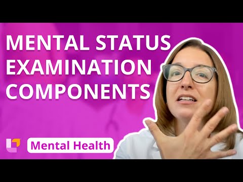 Mental Status Examination - Psychiatric Mental Health Nursing Principles | @LevelUpRN