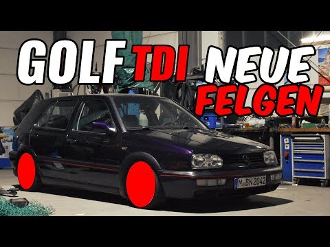 GOLF 3 TDI NEUE FELGEN / BARSTUNINGTV