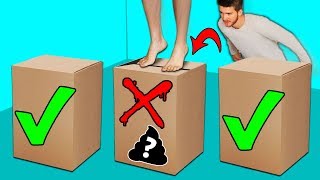 DONT Jump into the Wrong Mystery Box Challenge!!