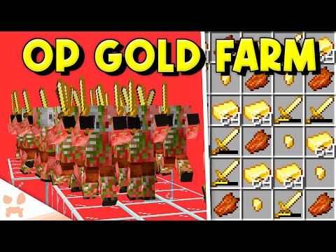 BEST MINECRAFT 1.21 GOLD FARM | Easy, Efficient, No Portal — Minecraft farm tutorial thumbnail