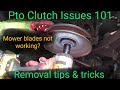 Pto Clutch Issues 101 Most Common Issues I See Plus Removal Tips And Tricks