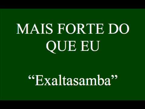 Mais Forte do Que Eu video