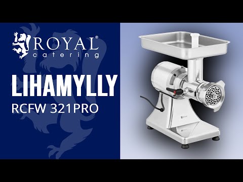 video - Lihamylly - 220 kg/h - Royal Catering - 900 W