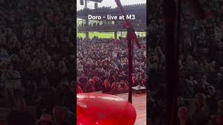 @DORO-PESCH live at ​⁠M3 #doropesch #dororock #m3rockfestival #musicfestival #drumcam #metal