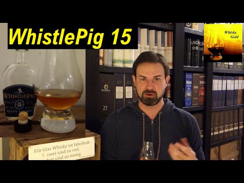 WhistlePig 15  - Estate Oak Rye - Straight Rye Whiskey (Whisky Verkostung Nr.660)