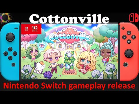 Cottonville - Nintendo Switch / Switch 2 Compatible gameplay release
