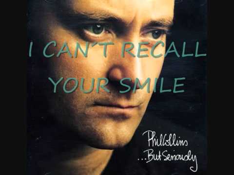 i´ve forgotten everything phil collins con letra