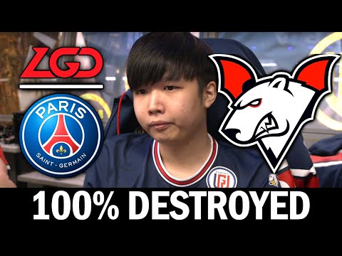 PSG.LGD vs VP Game 2 — TOTALLY DESTROYED TI10 Main Event