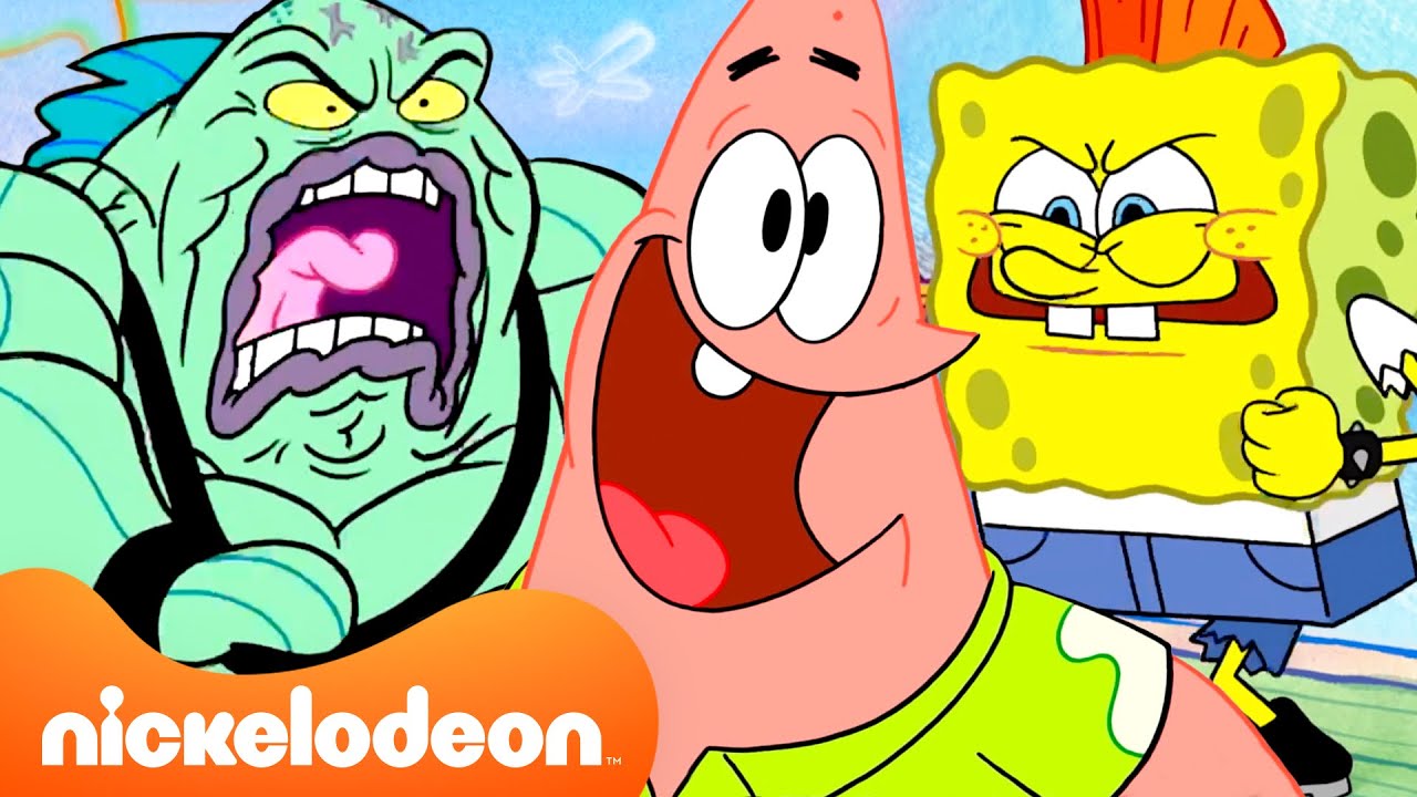 Every Character Who's As Crazy As Patrick 🤪 | 90 Minute Compilation | SpongeBob
