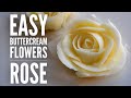 Easy Rose Buttercream Piping Tutorial