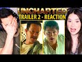 UNCHARTED | Tom Holland | Mark Wahlberg | Trailer #2 Reaction!