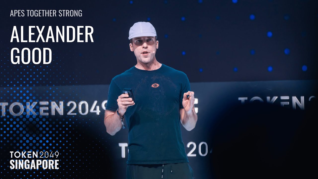 Alexander Good - Apes Together Strong - TOKEN2049 Singapore 2025
