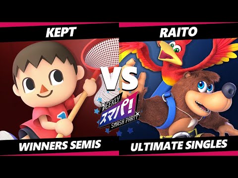 Sumapa 65 Winners Semis - kept (Villager) Vs. Raito (Banjo Kazooie) SSBU Ultimate Tournament