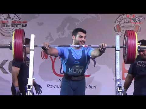 Men Jr, 105 kg classic - World Sub-Junior & Junior Powerlifting Championships 2025
