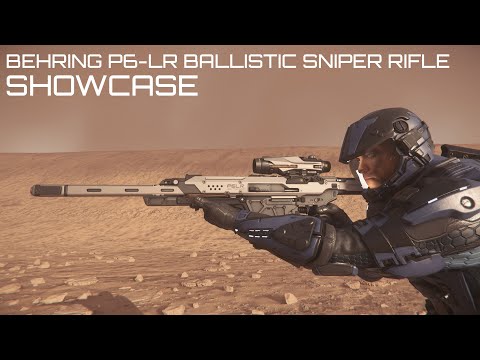 Star Citizen - Behring P6-LR Ballistic Sniper Rifle Showcase