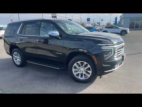 2026 Chevrolet Tahoe 4WD 4dr Premier in Black for sale at Lally Chevrolet Ltd. in Tilbury, ON