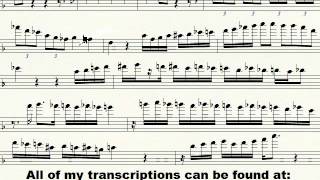 JJ Johnson FATBACK trombone transcription