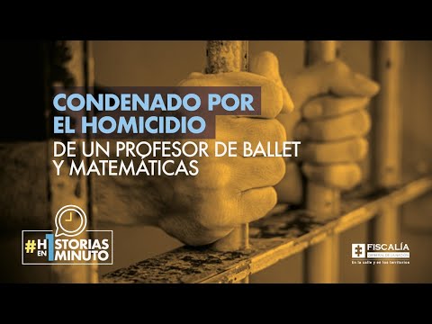 Condenado por el homicidio de un profesor de ballet y matemáticas