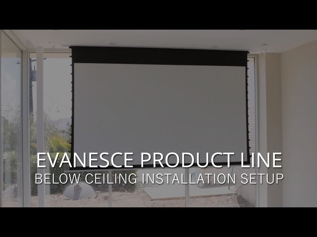 Elite Screens Evanesce B Series Écran de projection électrique 100" Format 16:9 video