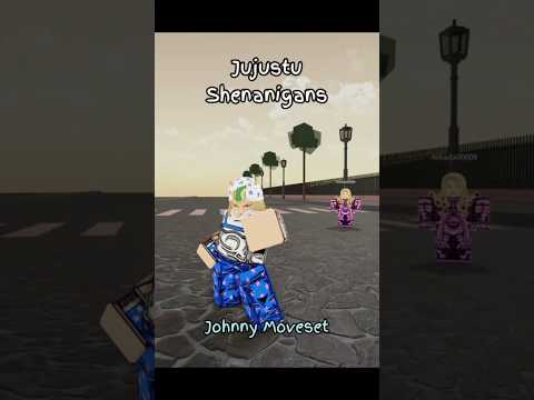 Johnny Joestar Moveset in Jujutsu Shenanigans ★ #JujutsuShenanigans #Jojo #Johnny #SBR #jjs #JJBA