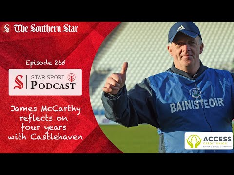 James McCarthy reflects on four years in charge of Castlehaven, with Mark Collins