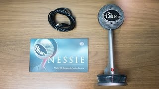 Video thumbnail for Blue Nessie Adaptive USB Mic Review / Test by Podcastage