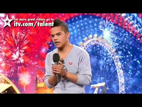 Britains Got Talent 2010 Audition: Josh Barry (Teenager Singer) HD