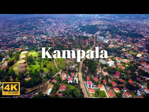 Experience the BEST Aerial Views of Kampala Uganda in 4K!