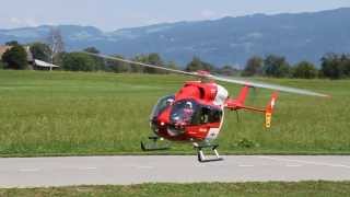 preview picture of video 'Dreiländereck Helitreffen 2013 EC145 von Thomas Senn'