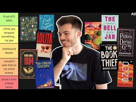 tier-ranking every classic book (so you know which ones to read)