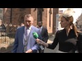 ITV Racing Presenters Take A Walk Through Chester En Route To Ladies Day