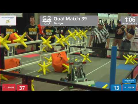 2017 VEXU Design Q39 - UWM vs UCSA - 20 to 14