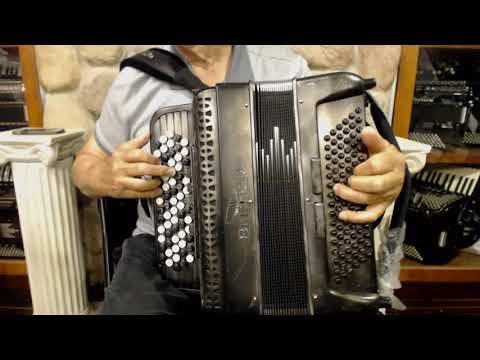 BELTSTUIII6996VS - Pewter Beltuna Studio III Chromatic Button Accordion C LMM 69 96