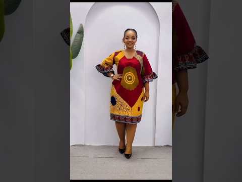 ANKARA SHIFT DRESS STYLE #africanfashion #latestafricaprint #zamakalefashion #africanclothing #music