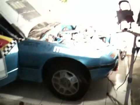 RX-7 Rally Car firing up